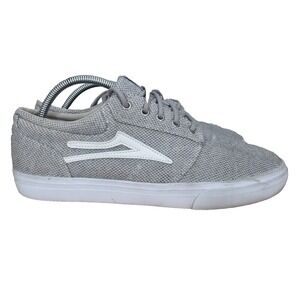 Lakai Griffin Sneakers Mens 9.5 Gray Low Top Skate Casual Shoes Skateboarding